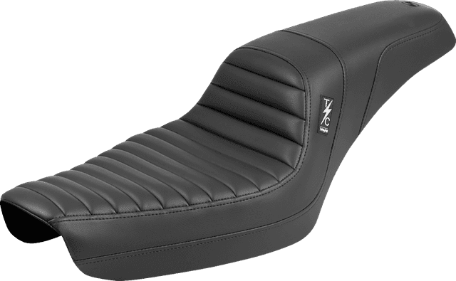 SADDLEMEN 0803-0770 Thrashin' Pro Series Seat - Tuck-n-Roll - Dyna '96-'03
