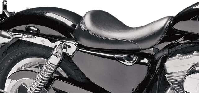 LE PERA 0804-0144 Silhouette Solo Seat - Smooth - Black - XL '04-'22