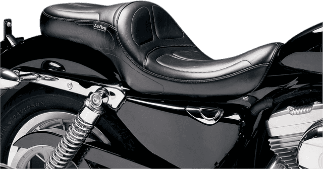 LE PERA 0804-0165 Maverick Seat - without Backrest - Stitched - Black - XL '04-'22