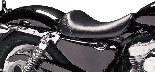 LE PERA 0804-0166 Bare Bones Solo Seat - Smooth - Black - XL '04-'22