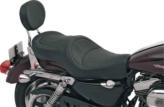 DRAG SPECIALTIES SEATS 0804-0298 Low-Profile Touring Seat - Wide - Mild Stitched - XL '04-'22 — image 3 of 3