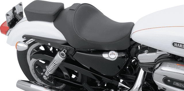 DRAG SPECIALTIES SEATS 0804-0393 Rear Solo Seat - Narrow - Smooth - XL '04-'22 — image 2 of 2