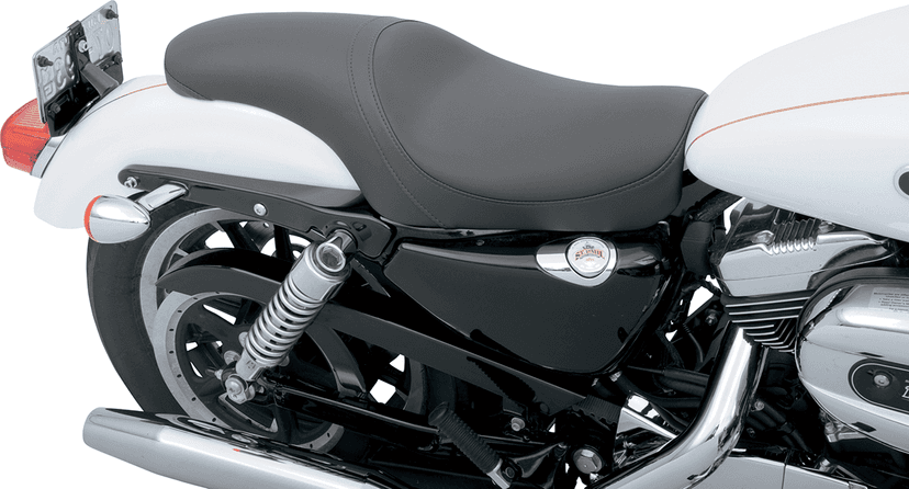 DRAG SPECIALTIES SEATS 0804-0398 Predator Seat - Smooth - Solar Reflective - XL '04-'22 — image 3 of 4