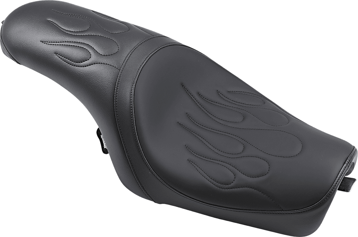 DRAG SPECIALTIES SEATS 0804-0399 Predator Seat - Flame Stitched - XL '04-'22