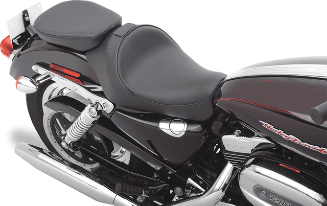 DRAG SPECIALTIES SEATS 0804-0409 Rear Solo Seat - Wide - Smooth - XL '04-'22 — image 2 of 2
