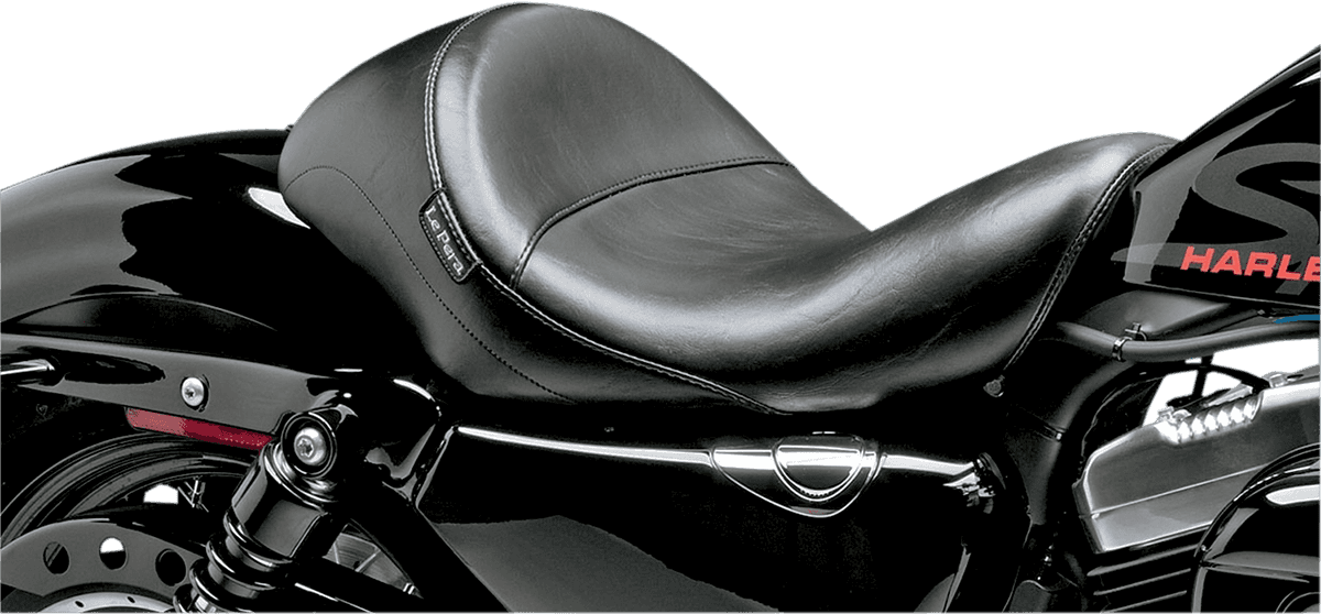LE PERA 0804-0415 Aviator Solo Seat - Smooth - Black - XL '07-'22
