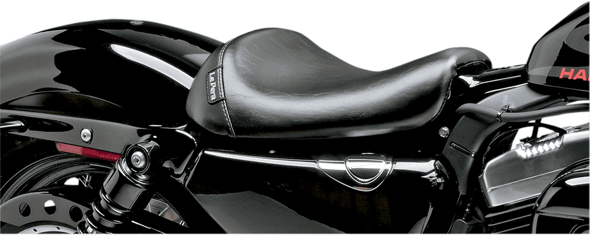 LE PERA 0804-0418 Bare Bones Solo Seat - Smooth - Black - XL '04-'22