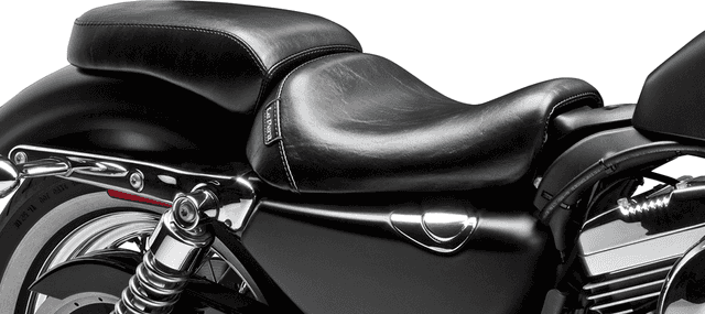 LE PERA 0804-0514 Bare Bones Pillion Pad - Smooth - Black - XL '04-'22 — image 4 of 4