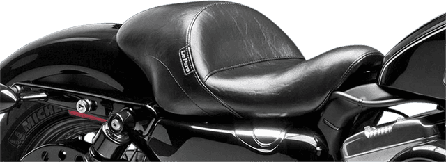 LE PERA 0804-0588 Aviator Up Front Solo Seat - Smooth - Black - XL '04-'22