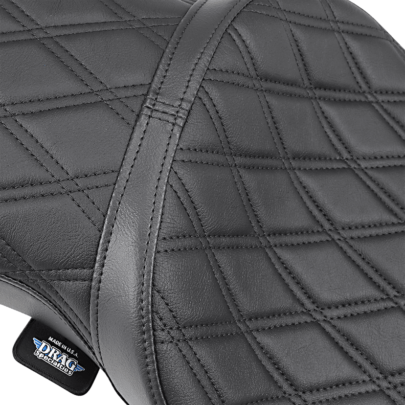 DRAG SPECIALTIES SEATS 0804-0605 Double Bucket Seat - Double Diamond Stitch - XL '10-'22 — image 2 of 3