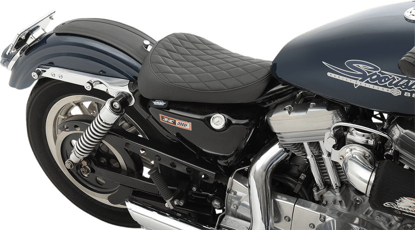 DRAG SPECIALTIES SEATS 0804-0614 Solo Seat - Diamond - XL '82-'03 — image 2 of 2