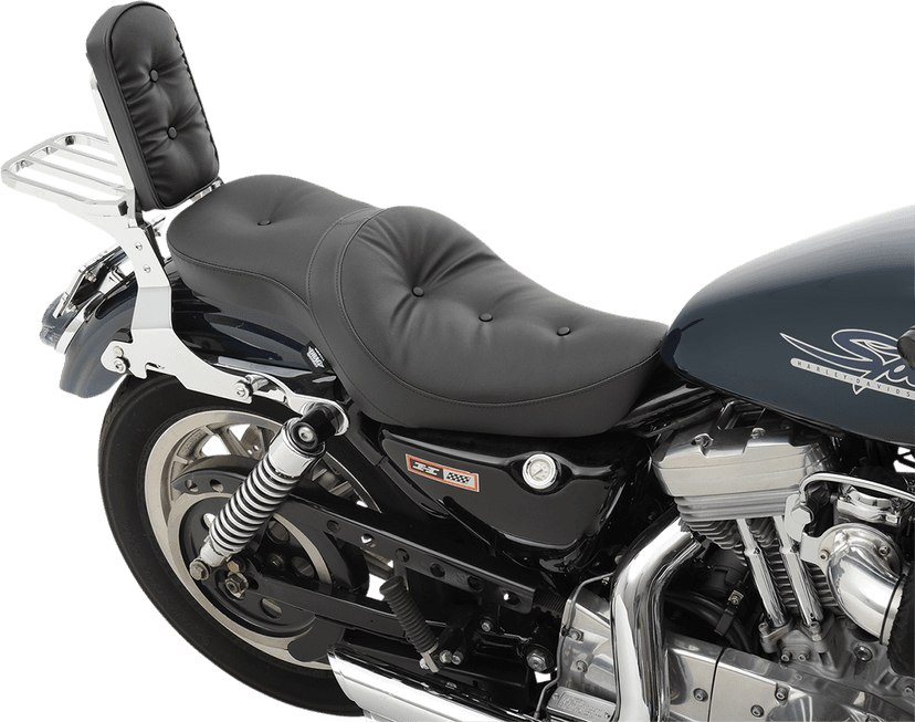 DRAG SPECIALTIES SEATS 0804-0626 Low Profile Touring Seat - Pillow - XL '82-'03 — image 3 of 3