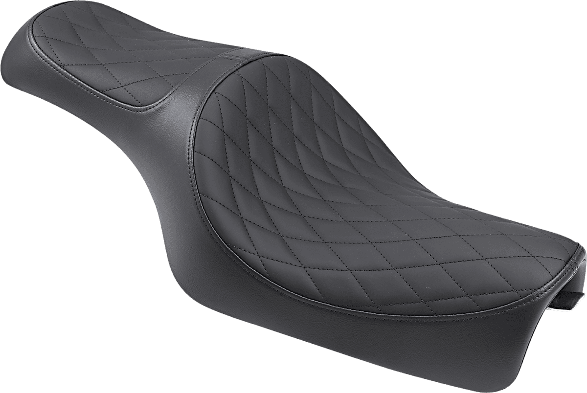 DRAG SPECIALTIES SEATS 0804-0669 Caballero Seat - Solar Reflective Leather - Diamond Stitch - XL '04-'22