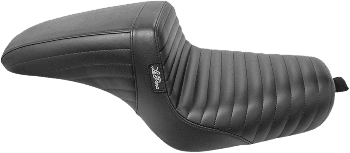 LE PERA 0804-0707 Kickflip Seat - Pleated - Black - XL '10-'22