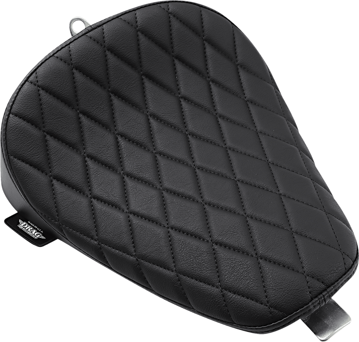 DRAG SPECIALTIES SEATS 0804-0738 Bobber Solo Seat - Diamond Sitch - Vinyl - XL '10-'22