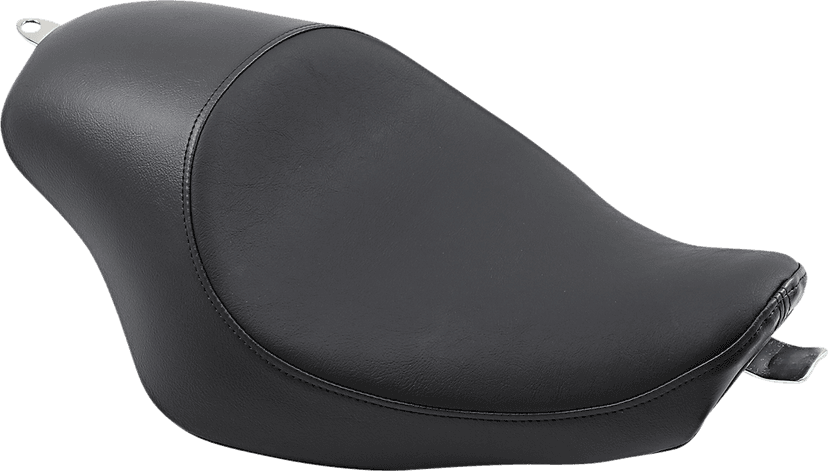 DRAG SPECIALTIES SEATS 0804-0743 3/4 Solo Seat - Black - Smooth - XL '04-'22 — image 1 of 4