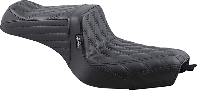 LE PERA 0804-0769 Tailwhip Seat - Double Diamond - Black - XL '10-'22 — image 1 of 2