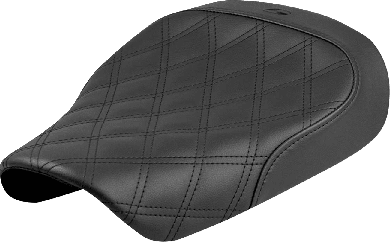 SADDLEMEN 0804-0831 Solo Seat - Lattice Stitch - Sportster S '21-'25