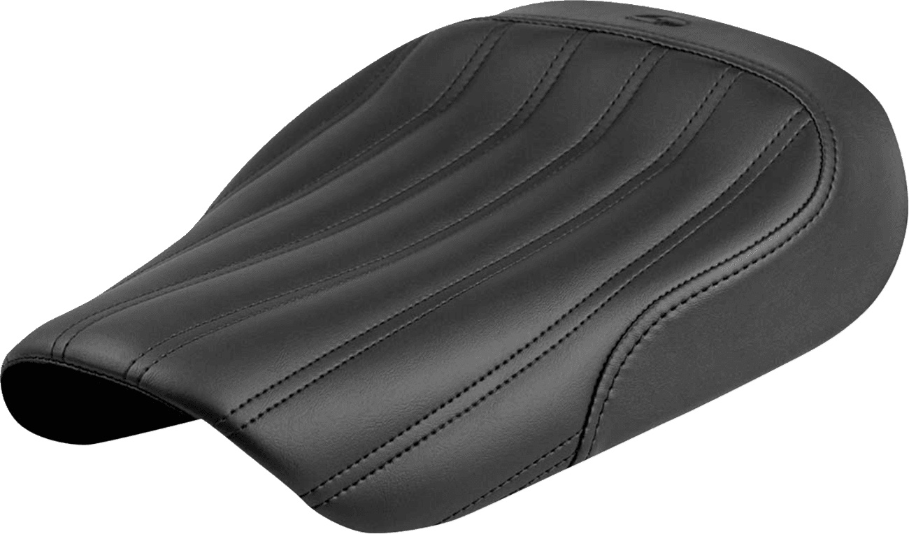 SADDLEMEN 0804-0833 Solo Seat - Knuckle Stitch - Sportster S '21-'25
