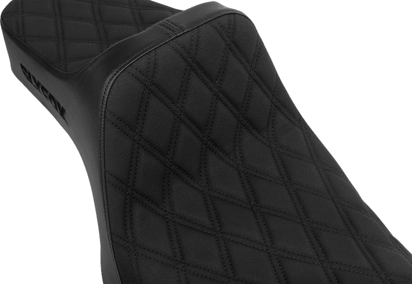 SLYFOX 08040836 High Noon Seat - Double Diamond - Black Logo - Black Stitch - XL '04-'22 — image 2 of 2