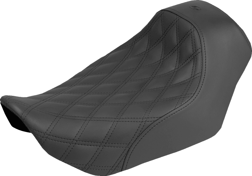 SADDLEMEN 0804-0839 Renegade™ Solo Seat - Lattice Stitch - Nightster '22-'25
