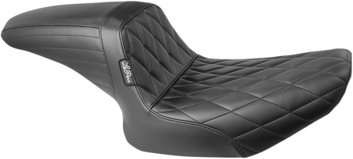 LE PERA 0805-0128 Kickflip Seat - Diamond - Black - FXR '82-'94