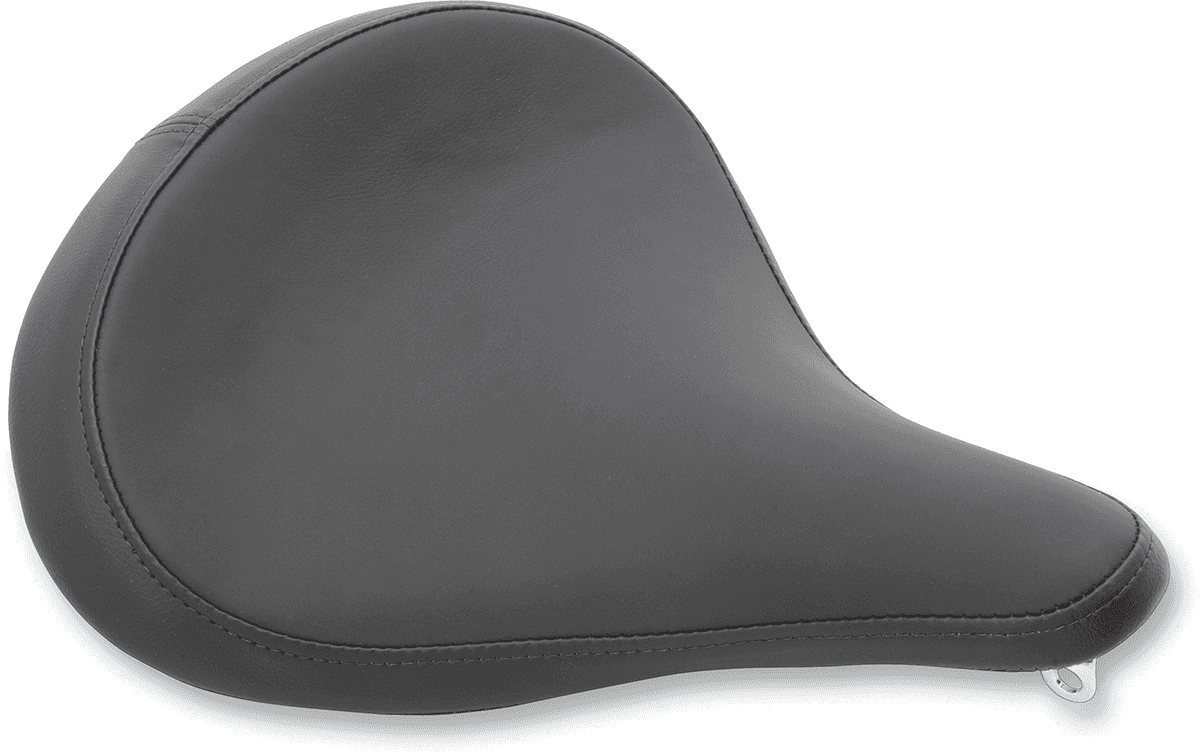 DRAG SPECIALTIES SEATS 0806-0047 Seat - Spring Solo - Large - Black Vinyl - Smooth