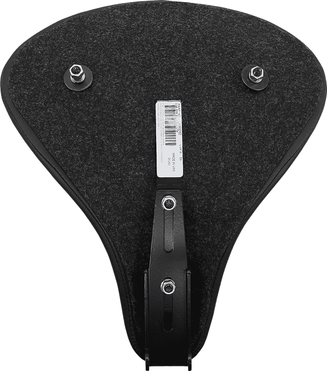 DRAG SPECIALTIES SEATS 0806-0052 Seat - Spring Solo - Large - Black Solar-Reflective Leather - Smooth — image 3 of 4