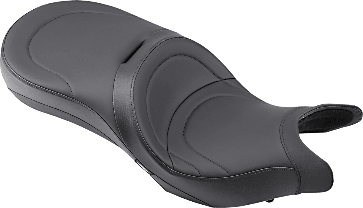 DRAG SPECIALTIES SEATS 0810-1540 Low-Profile Touring Seat - Mild Stitch - Black - Victory '10-'15