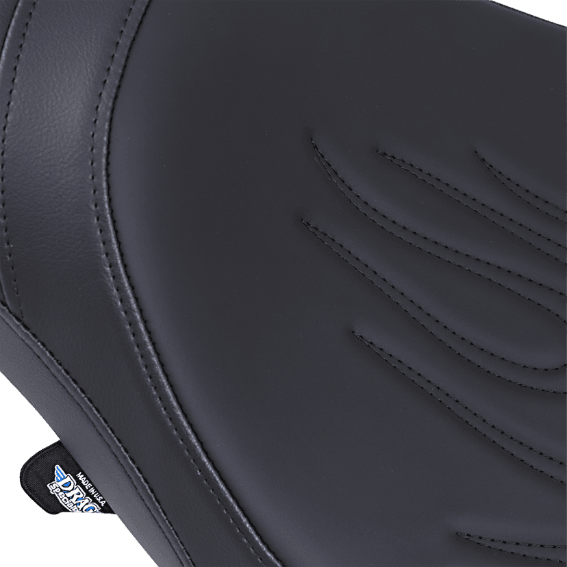 DRAG SPECIALTIES SEATS 0810-1597 Predator Seat - Flame Stitched - Vegas — image 2 of 4