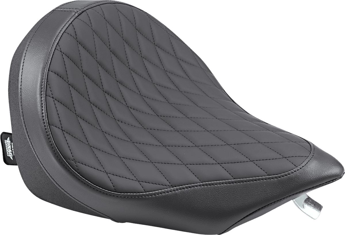 DRAG SPECIALTIES SEATS 0810-1601 Low Solo Seat - Diamond Stitch - Black - Victory '03-'17