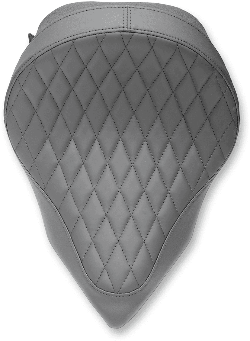 DRAG SPECIALTIES SEATS 0810-1601 Low Solo Seat - Diamond Stitch - Black - Victory '03-'17 — image 3 of 5