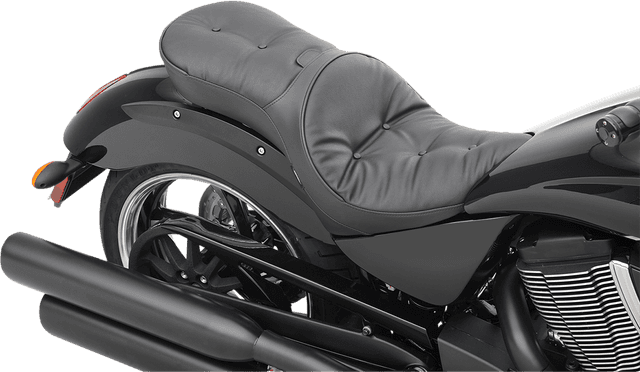 DRAG SPECIALTIES SEATS 0810-1607 Low Profile Seat - Driver's Backrest Compatible - Pillow - Victory — image 1 of 4