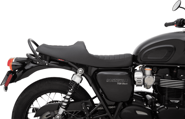 Z1R 0810-2209 Predator III Seat - Black - Classic Stitch - Triumph — image 2 of 2