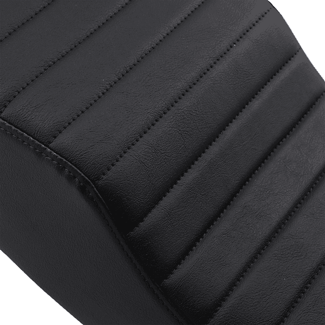 Z1R 0810-2214 Retro Seat - Classic - Vinyl - Black — image 2 of 4