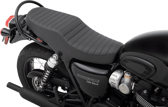 Z1R 0810-2214 Retro Seat - Classic - Vinyl - Black — image 3 of 4