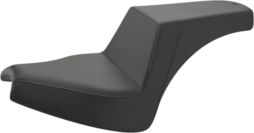 SADDLEMEN 0810-2313 Step-Up Seat - Gripper - Black - Chief '22-'24