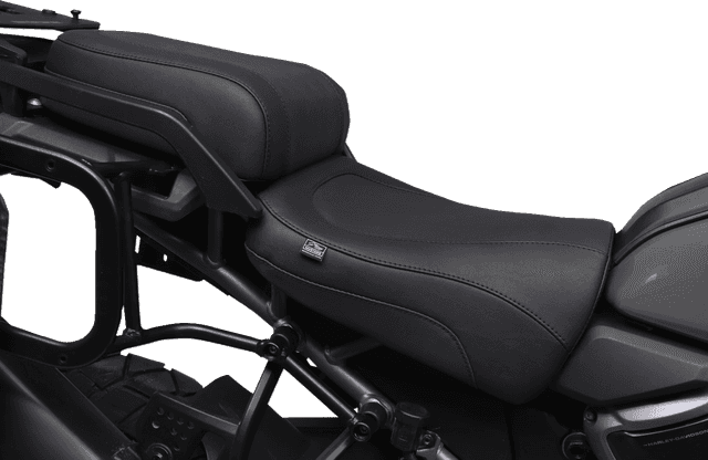 MUSTANG 0810-2453 Adventure Touring Seat - Vinyl - Black - Pan America '21-'25 — image 4 of 4