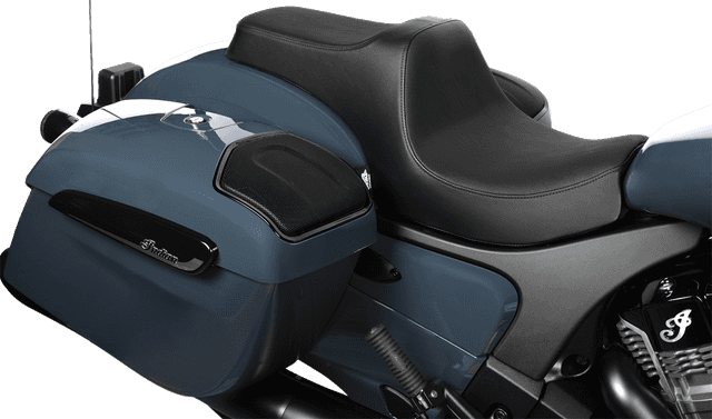 DRAG SPECIALTIES SEATS 0810-2459 Predator III Seat - Vinyl - Black - Smooth - Challenger '20-'25 — image 2 of 4