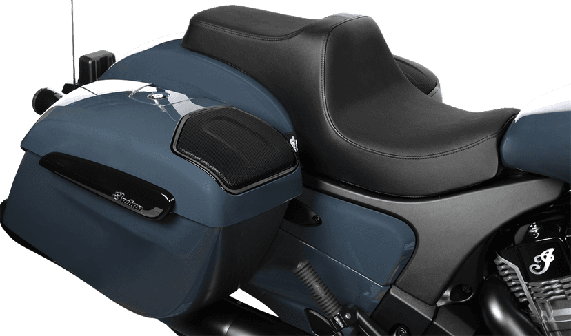 DRAG SPECIALTIES SEATS 0810-2459 Predator III Seat - Vinyl - Black - Smooth - Challenger '20-'25 — image 2 of 4