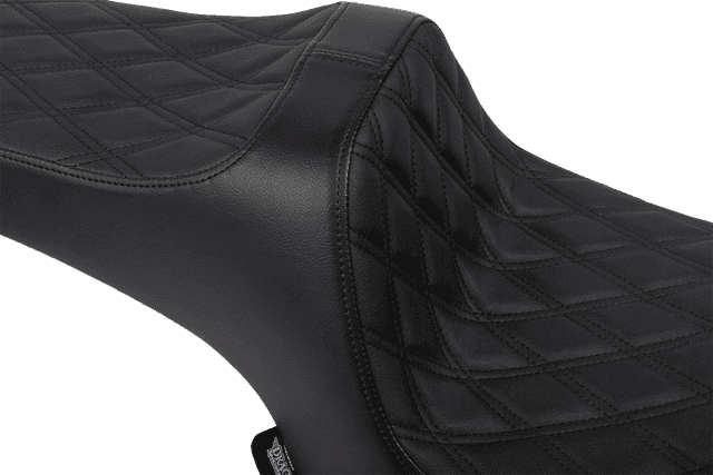 DRAG SPECIALTIES SEATS 0810-2460 Predator III Seat - Vinyl - Double Diamond - Black Stitch - Challenger '20-'25 — image 4 of 4