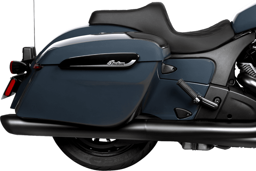 DRAG SPECIALTIES SEATS 0810-2464 Predator III Seat - Solar Leather - Double Diamond - Black Stitch - Challenger '20-'25 — image 4 of 4