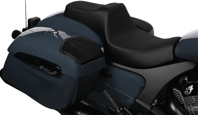 DRAG SPECIALTIES SEATS 0810-2465 Predator III 2-Up Seat - Vinyl - Smooth - Chieftain '25/Challenger '20-'25 — image 3 of 4