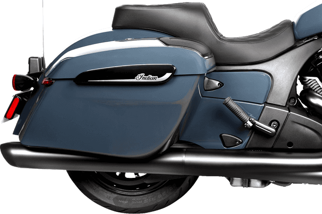 DRAG SPECIALTIES SEATS 0810-2476 Freedom Seat - Vinyl/Solar Leather - Double Diamond Black Stitch - Challenger '20-'25/Chieftain '25 — image 4 of 4