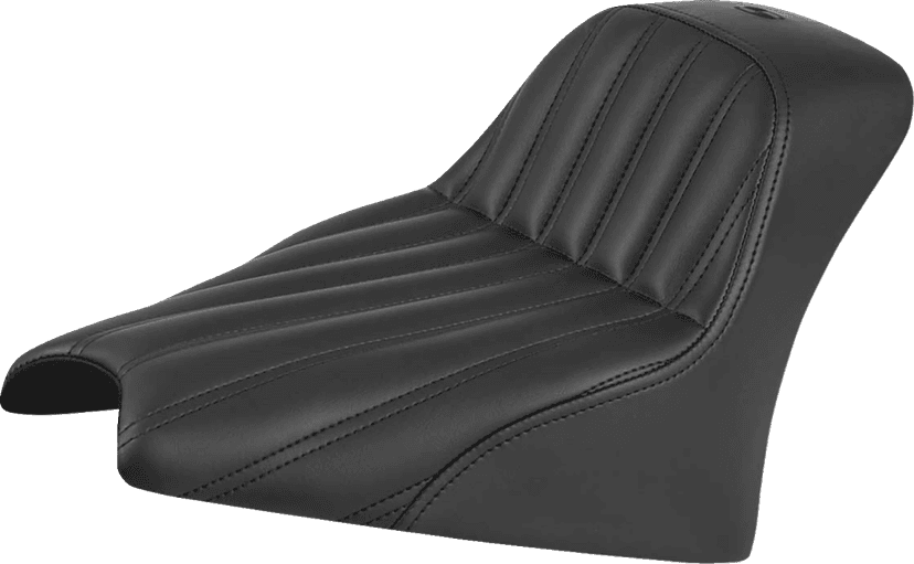 SADDLEMEN 0810-2480 Renegade™ Knuckle Solo Seat - Black - Scout '25