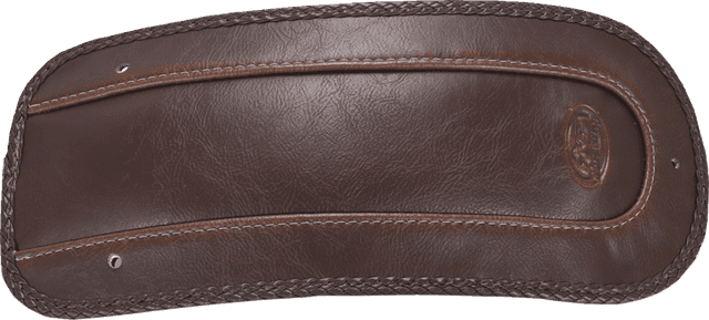 MUSTANG 0810-2487 Fender Bib - Smooth - Distressed Brown - HD Touring '97-'25