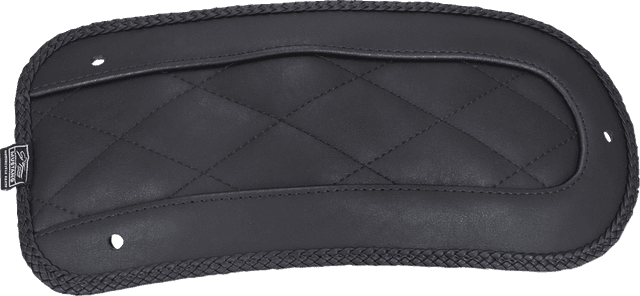 MUSTANG 0810-2489 Fender Bib - Diamond - Black - HD Touring '97-'25