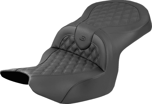 SADDLEMEN 0810-2499 Roadsofa™ Seat - Lattice Stitch - No Backrest - Honda Goldwing '18-'26
