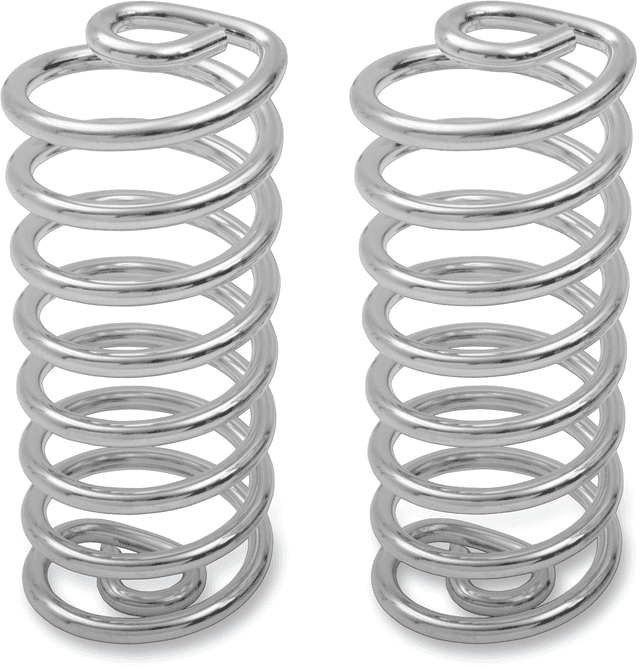 DRAG SPECIALTIES 0820-0029 Solo Seat Springs - Chrome - 5" — image 1 of 2