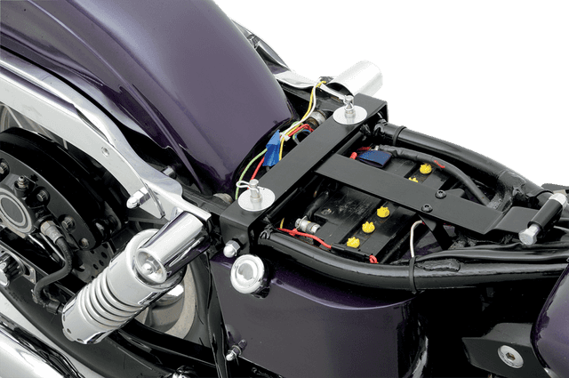 DRAG SPECIALTIES SEATS 0820-0042 Spring Solo Mount - FX/FL '66-'84 — image 3 of 6